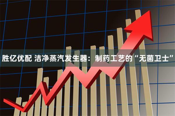 胜亿优配 洁净蒸汽发生器：制药工艺的“无菌卫士”