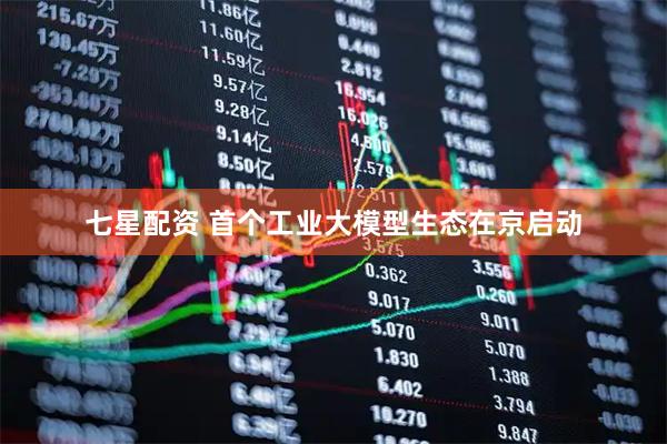 七星配资 首个工业大模型生态在京启动